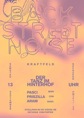 Backstreet Noise, pasci (Bern), PrisZilla (Züri), ARAM (Basel)