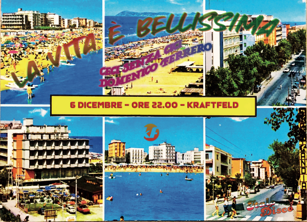 La vita è bellissima, Domenico Ferrero (Thuro Inverno), Ceci senza Cici (Rimini) La vita è bellissima, Domenico Ferrero (Thuro Inverno), Ceci senza Cici (Rimini)