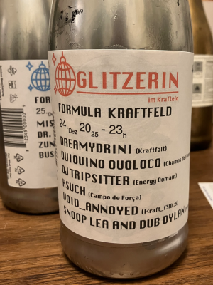 Glitzerin Formula Kraftfeld, Dreamydrini (Kraftfält), Ouiouino Ouoloco (Champs de Force), DJ Tripsitter (Energy Domain), hsuch (Campo de Força), void_annoyed (KR4FT_F3LD :3), Snoop Lea and Dub Dylan (Powa Fiil) Glitzerin Formula Kraftfeld, Dreamydrini (Kraftfält), Ouiouino Ouoloco (Champs de Force), DJ Tripsitter (Energy Domain), hsuch (Campo de Força), void_annoyed (KR4FT_F3LD :3), Snoop Lea and Dub Dylan (Powa Fiil)