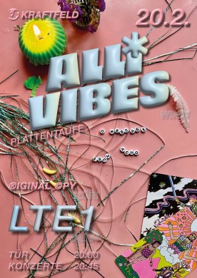 Plattentaufe «D Message isch acho», Alli Vibes Live (Plattentaufe, Winterthur), LTE1 Live (Bern), ®iginal ©py (Zürich) | 20.02.2026