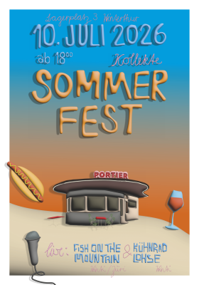 Portier Sommerfest, Fish on the Mountain Live (Winterthur/Zürich), Kühnrad Lohse Live (Winterthur) Portier Sommerfest, Fish on the Mountain Live (Winterthur/Zürich), Kühnrad Lohse Live (Winterthur)