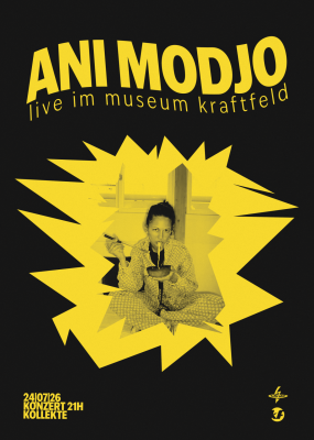 Museum Kraftfeld, Ani Modjo live (Winti), DJ Gain Zero (Winti) Museum Kraftfeld, Ani Modjo live (Winti), DJ Gain Zero (Winti)