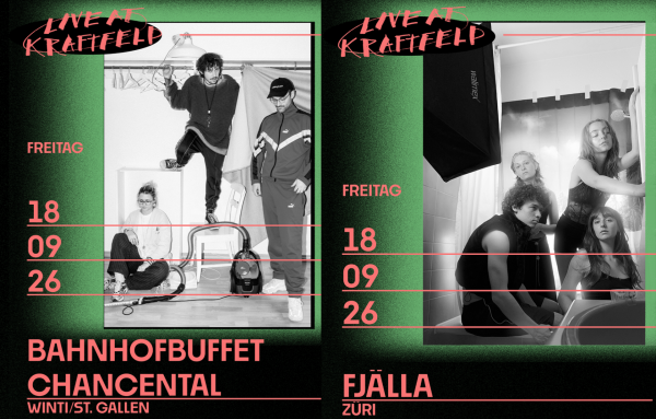 Fjälla Live (Zürich), Bahnhofbuffet Chancental Live (Winti/St. Gallen) Fjälla Live (Zürich), Bahnhofbuffet Chancental Live (Winti/St. Gallen)