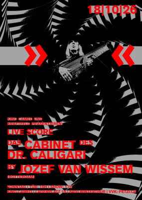 Stummfilmvertonung von «Das Cabinet des Dr. Caligari», Jozef Van Wissem Live (Rotterdam) Stummfilmvertonung von «Das Cabinet des Dr. Caligari», Jozef Van Wissem Live (Rotterdam)