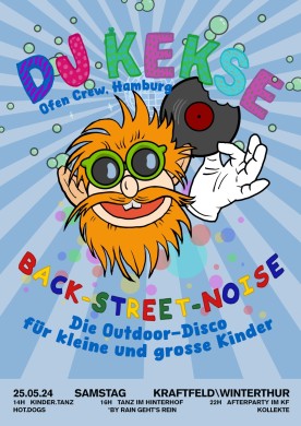 Back-Street Noise, DJ Kekse (Ofen Crew/Hamburg) | 25.05.2024